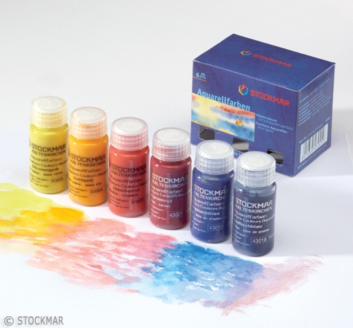 Stockmar Aquarellfarben Grundsortiment - 6 Farben