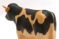 Kuh mit Horn schwarz