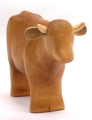 Kuh mit Horn einfarbig
